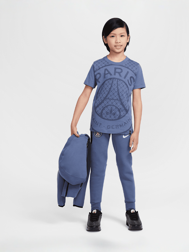 Nike, PSG Shortsleeve Print Tee, blue, Image 5 of 5