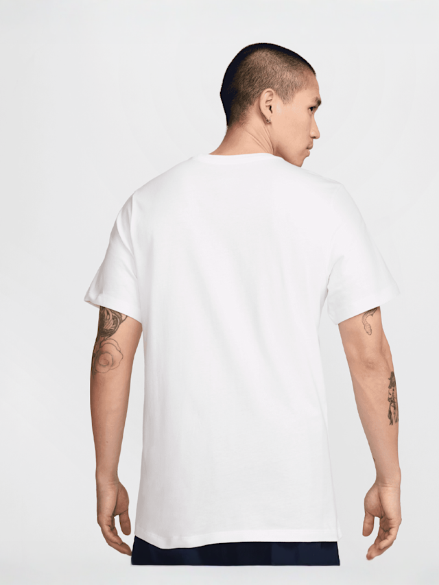 Nike, PSG Wordmark Tee, white, Image 2 of 5