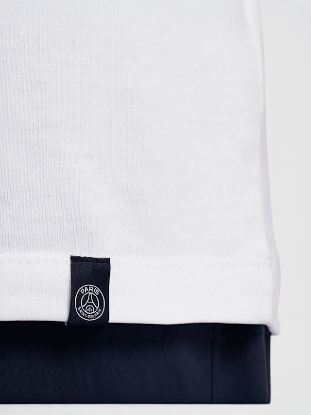 Nike, PSG Wordmark Tee, white, Image 4 of 5