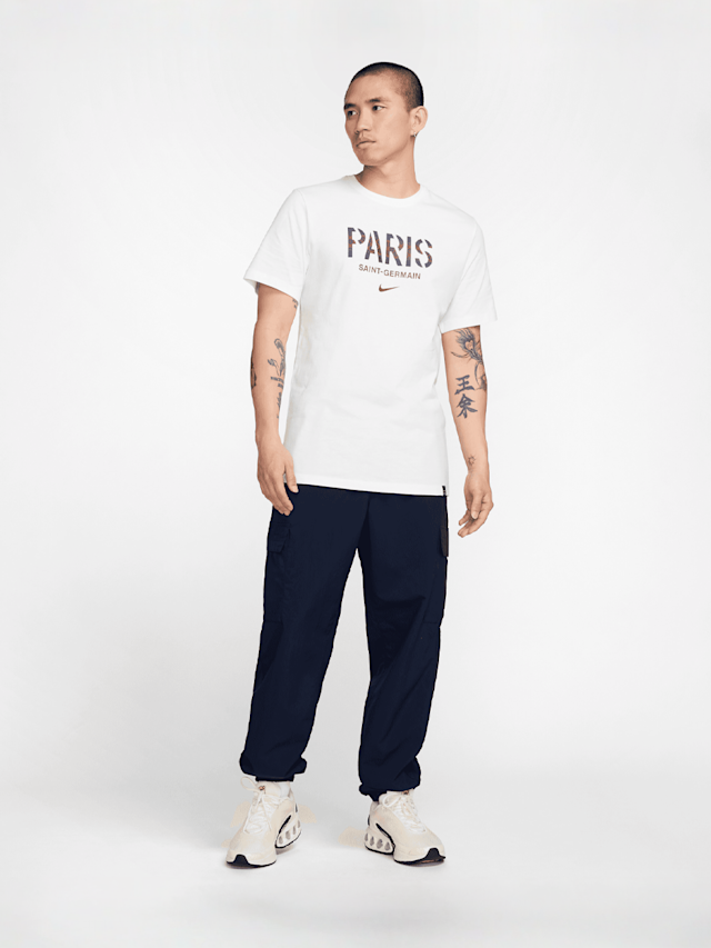 Nike, PSG Wordmark Tee, white, Image 5 of 5