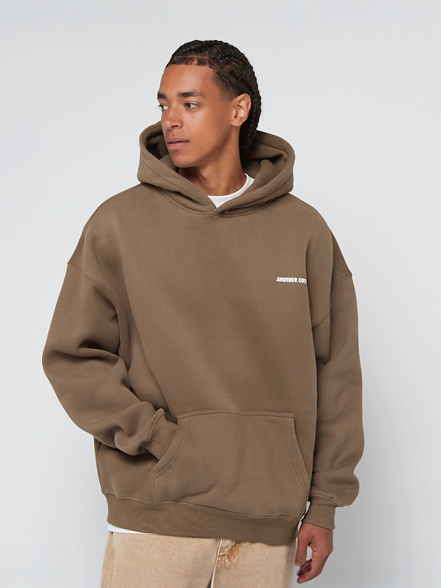 Another Cotton Lab, Coffee Date Oversized Hoodie, brown, Image 2 of 5