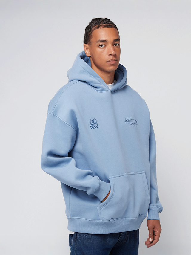 Another Cotton Lab, Another Day Oversized Hoodie, blue, Image 2 of 5