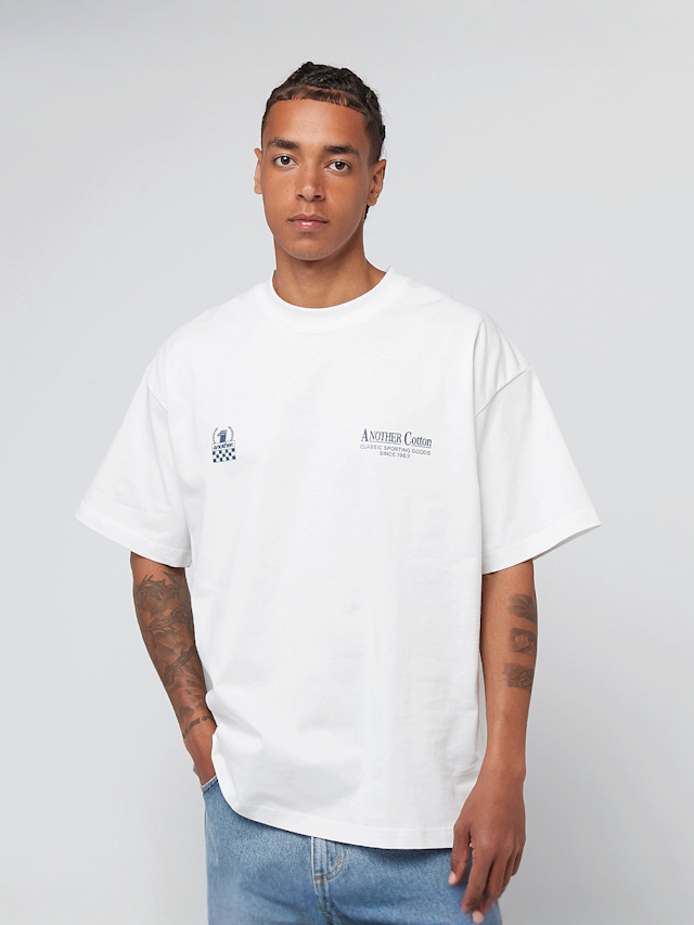 Another Cotton Lab, Another Day Oversized T-Shirt, white, Image 2 of 5