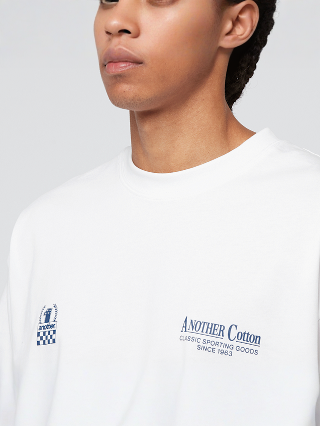 Another Cotton Lab, Another Day Oversized T-Shirt, white, Image 3 of 5