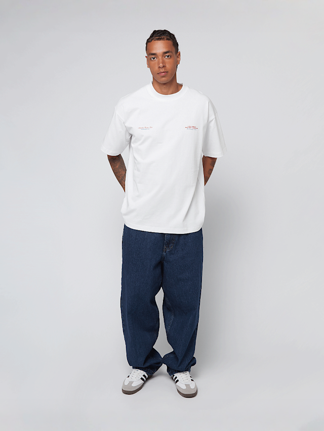 Another Cotton Lab, Pardon Monsieur Oversized T-Shirt, white, Image 5 of 5
