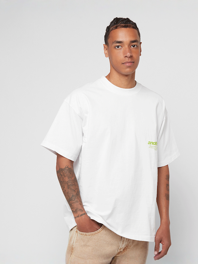 Another Cotton Lab, El Paraiso Oversized T-Shirt, white, Image 2 of 5