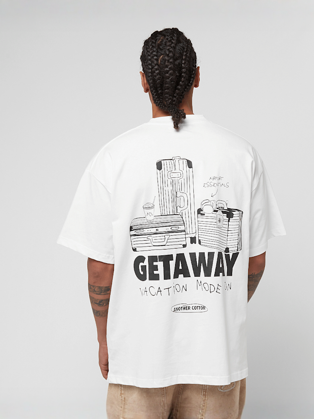Another Cotton Lab, Getaway Oversized Tshirt, white, Image 1 of 5