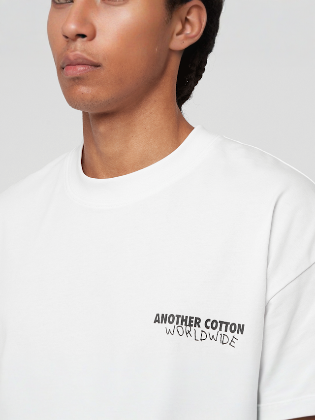 Another Cotton Lab, Getaway Oversized Tshirt, white, Image 3 of 5