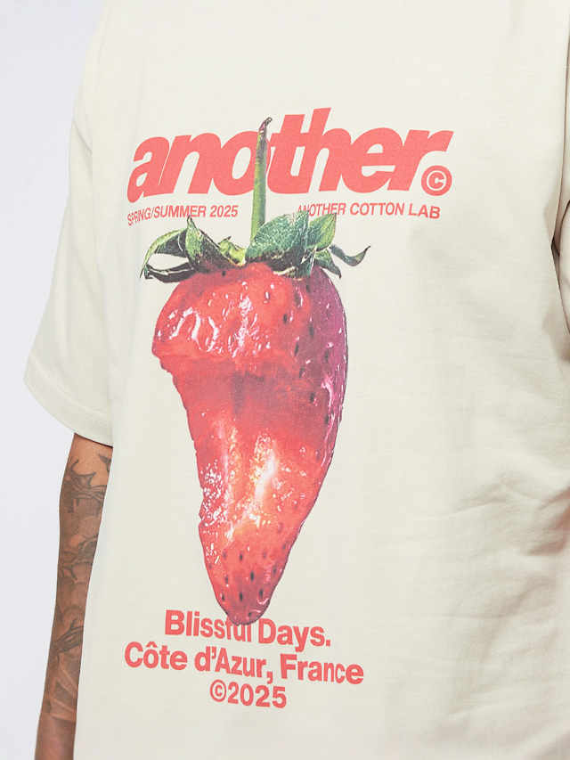 Another Cotton Lab, Blissful Days Oversized T-Shirt, beige, Image 3 of 5