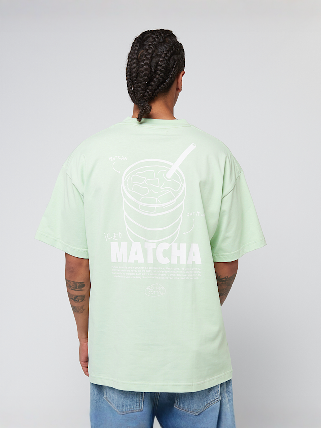 Another Cotton Lab, Matcha Oversized T-Shirt, green, Image 1 of 5