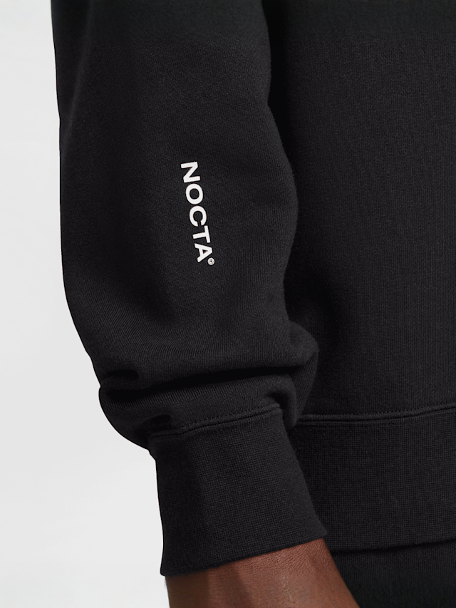 Nike Nocta, NRG Nocta Crew Fleece, black, Image 4 of 8