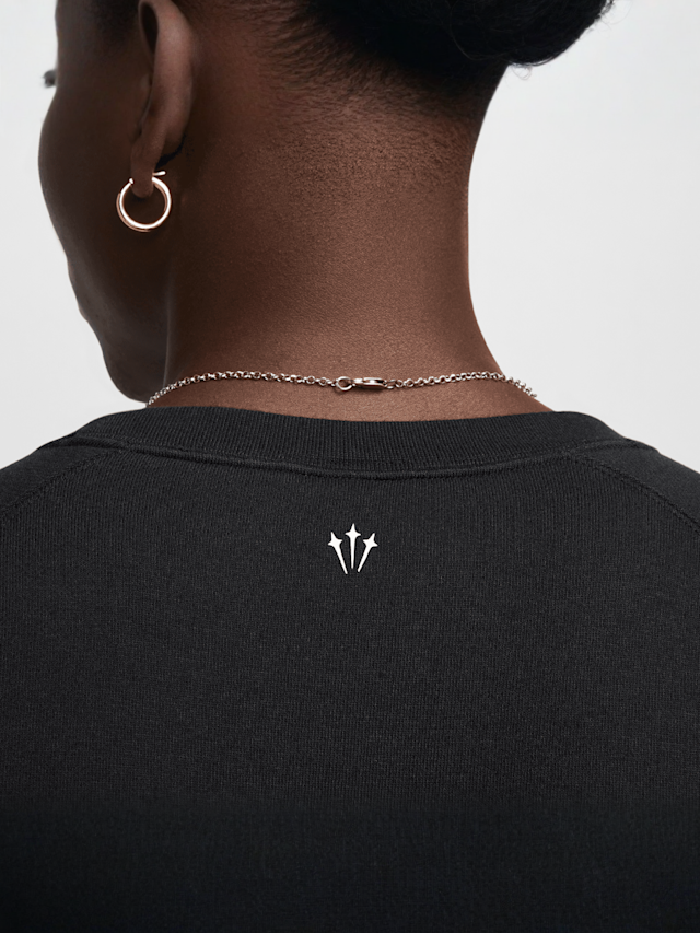 Nike Nocta, NRG Nocta Crew Fleece, black, Image 5 of 8