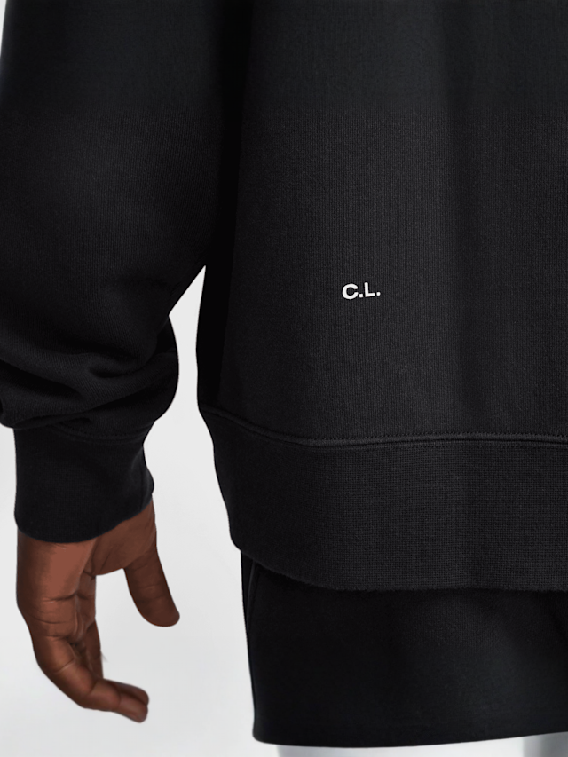 Nike Nocta, NRG Nocta Crew Fleece, black, Image 7 of 8