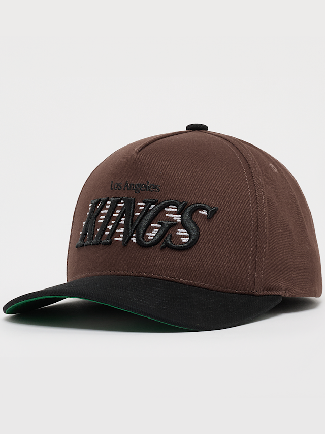 Mitchell & Ness, Obsidian Pro Crown Los Angeles Kings, bruin, Afbeelding 1 van 4