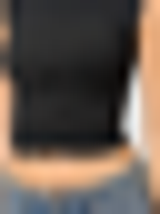 Urban Classics, Ladies Cropped Wrapped Top, black, Image 3 of 4