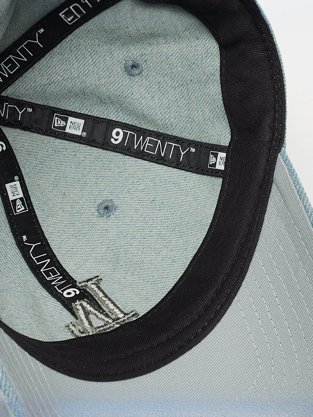 New Era, 9TWENTY Denim Los Angeles Dodgers, blue, Image 3 of 4