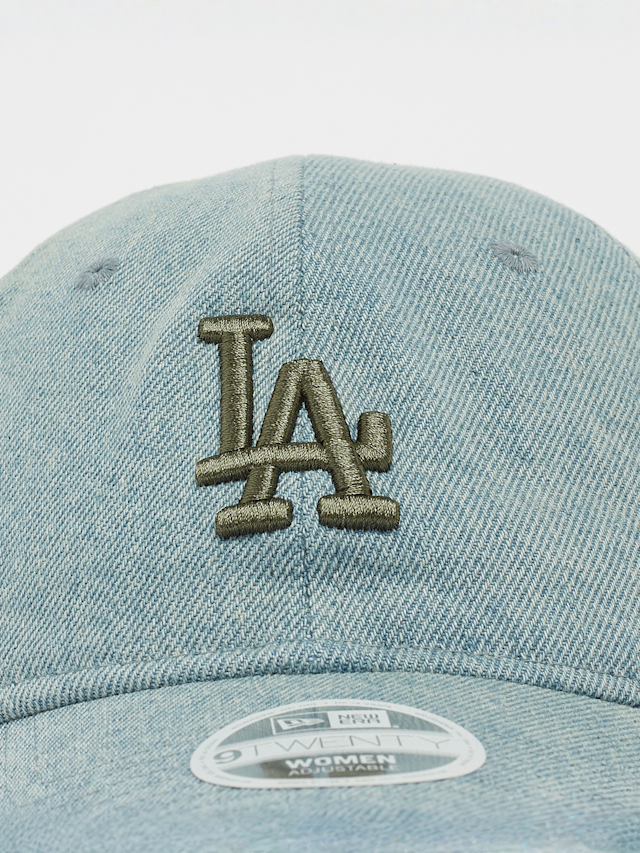 New Era, 9TWENTY Denim Los Angeles Dodgers, blue, Image 4 of 4