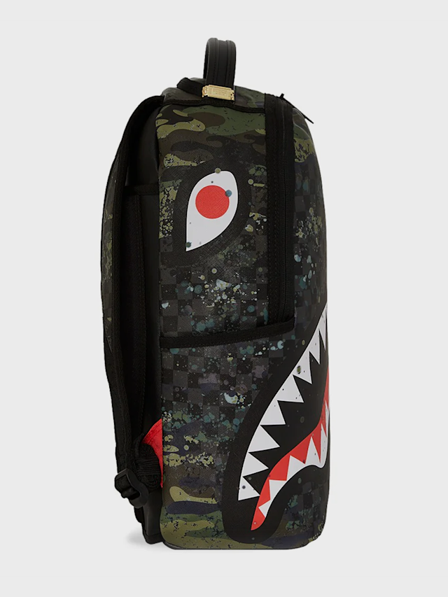 SPRAYGROUND, CAMO SPLASH DLXSV BACKPACK camouflage, camouflage, Image 4 of 9