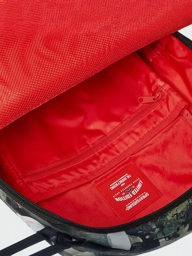 SPRAYGROUND, CAMO SPLASH DLXSV BACKPACK camouflage, camouflage, Image 8 of 9