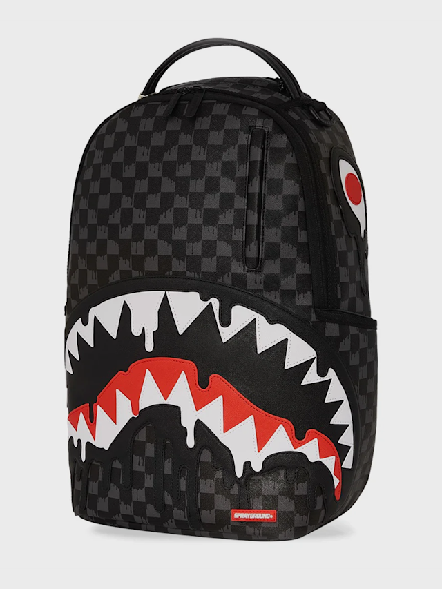 SPRAYGROUND, Dripping Sharks In Paris DLXV Backpack, grijs, Afbeelding 2 van 9
