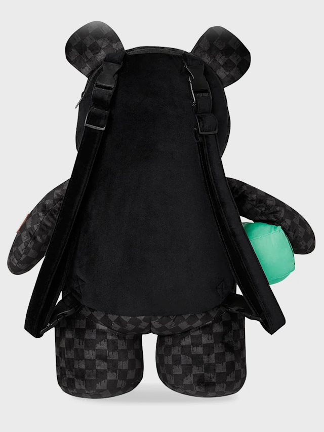 SPRAYGROUND, Dripping Sharks In Paris Moneybear Teddy Bear, grey, Image 3 of 7