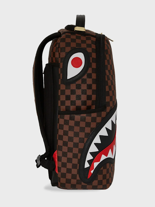 SPRAYGROUND, SAWTOOTH SHARKS IN PARIS DLXSV BACKPACK brown, brown, Image 3 of 8