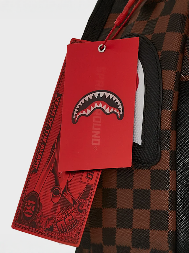 SPRAYGROUND, SAWTOOTH SHARKS IN PARIS DLXSV BACKPACK brown, brown, Image 8 of 8