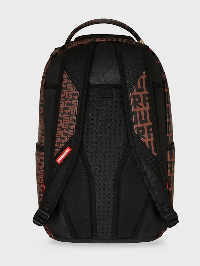 SPRAYGROUND, MONEY SPLIT DLX BACKPACK brown, brown, Image 3 of 9