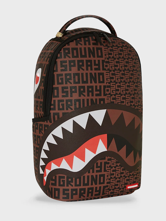 SPRAYGROUND, MONEY SPLIT DLX BACKPACK brown, brown, Image 5 of 9
