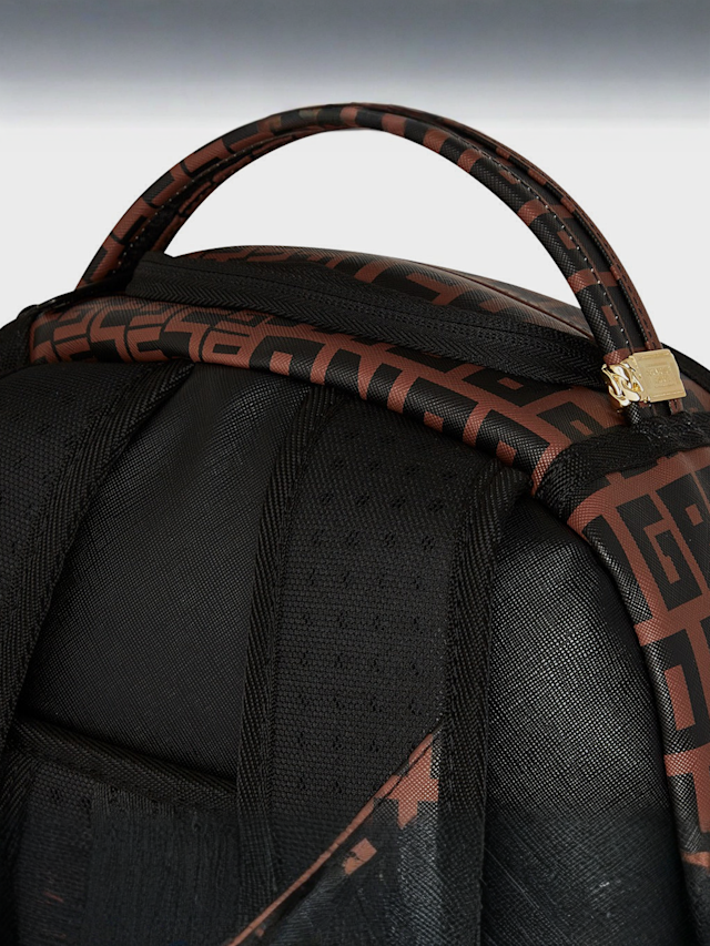 SPRAYGROUND, MONEY SPLIT DLX BACKPACK brown, brown, Image 7 of 9