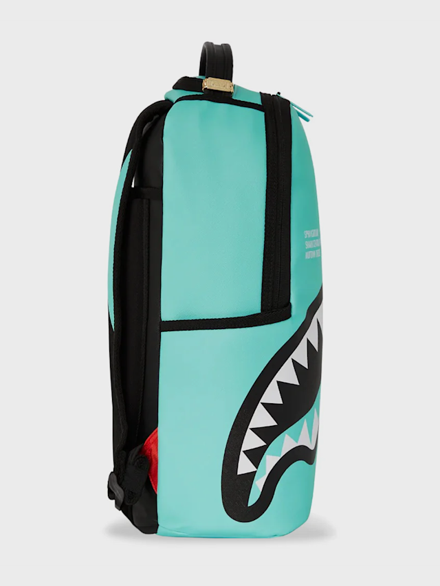 SPRAYGROUND, Shark Crentral Aqua DLXSV Backpack turquoise, blue, Image 4 of 9