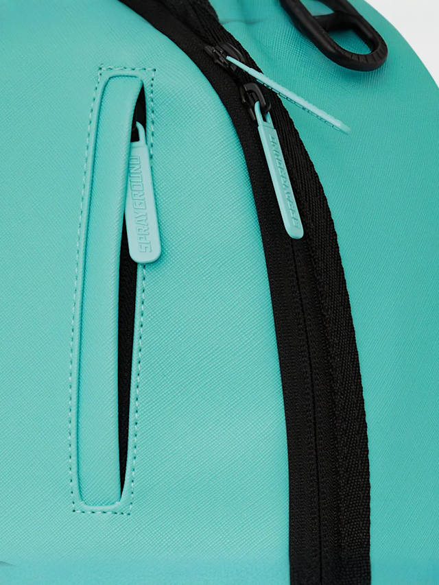 SPRAYGROUND, Shark Crentral Aqua DLXSV Backpack turquoise, blue, Image 6 of 9