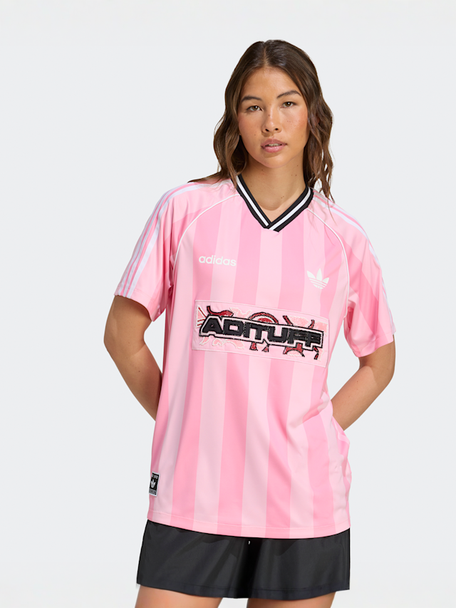 adidas Originals, Jersey Adituff z 3 Paskami, różowy, Obraz 1 z 5