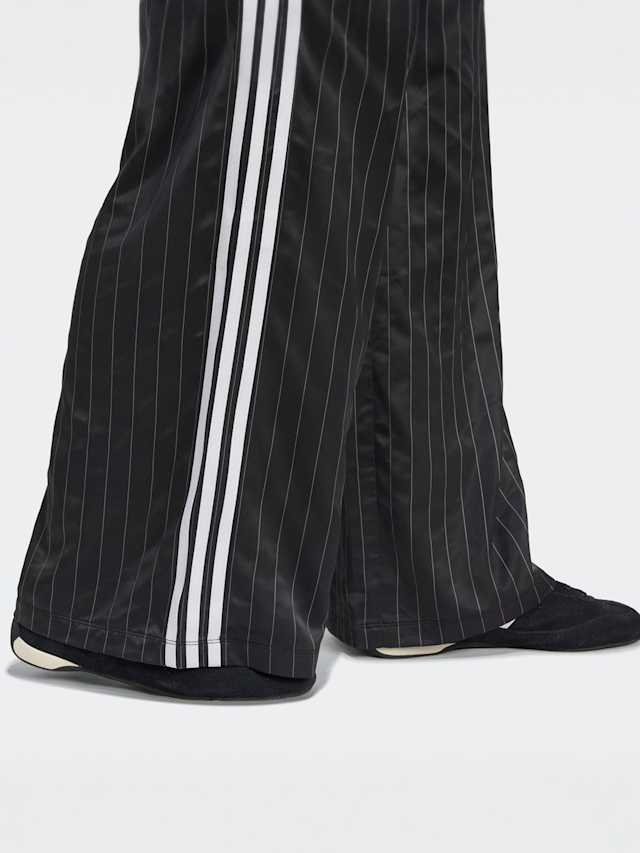 adidas Originals, Wide-Leg Broek met 3 Strepen, zwart, Afbeelding 4 van 5