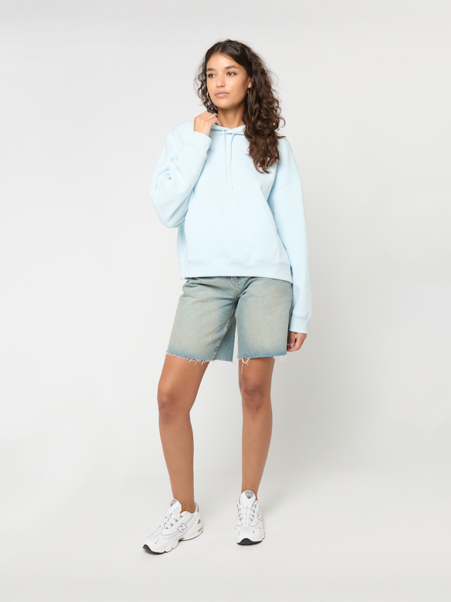 New Balance, Reimagined Fleece Oversized Hoodie, blauw, Afbeelding 5 van 5