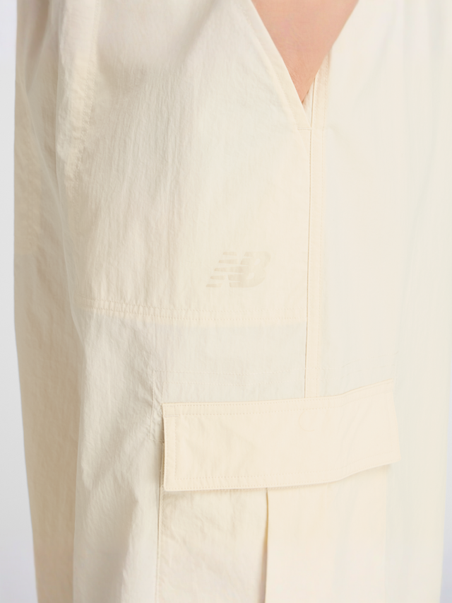 New Balance, Woven Cargo Pant black, beige, Image 4 of 6