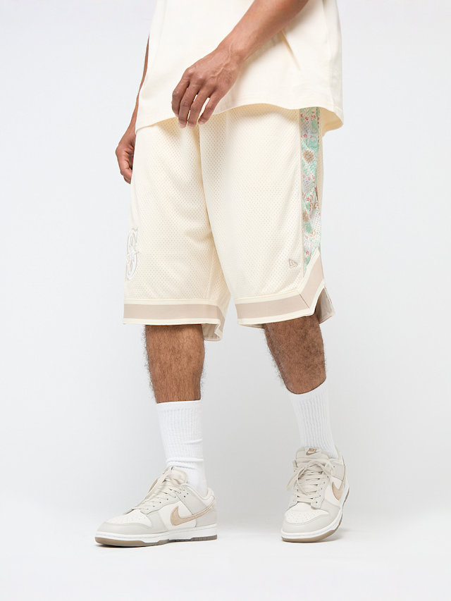 New Era, MLB Infill Mesh Short Seattle Mariners, beige, Afbeelding 1 van 6