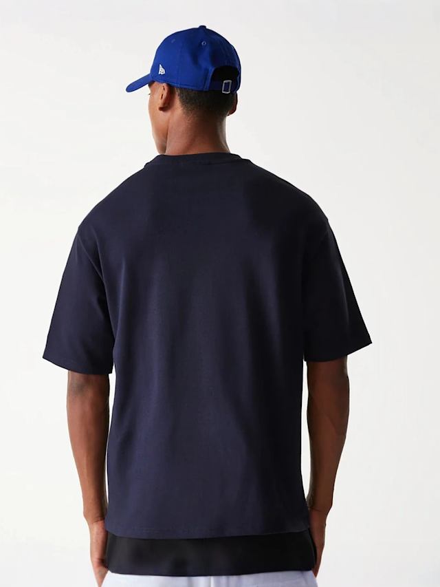 New Era, MLB Los Angeles Dodgers World Series Oversized Tee, blue, Image 2 of 4