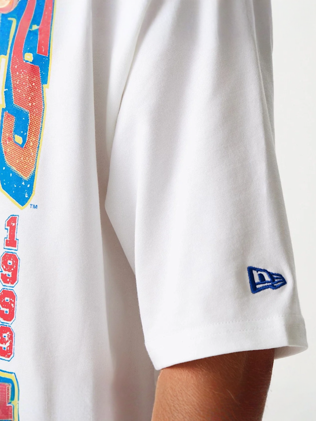 New Era, MLB New York Yankees World Series Oversized Tee, white, Image 4 of 4