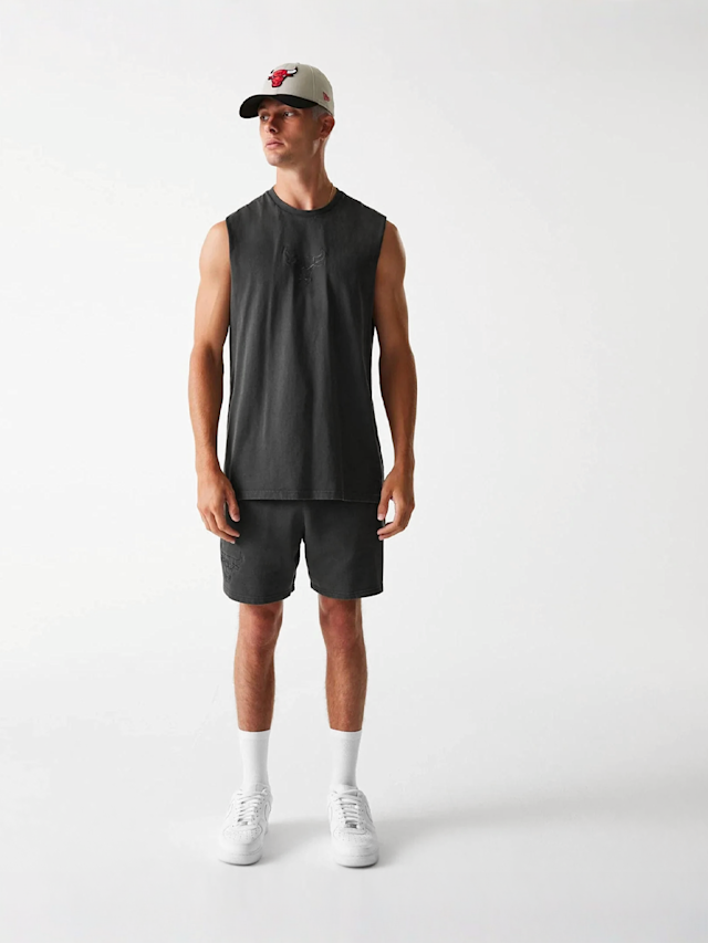 New Era, NBA Chicago Bulls Washed Tanktop, grey, Image 5 of 5