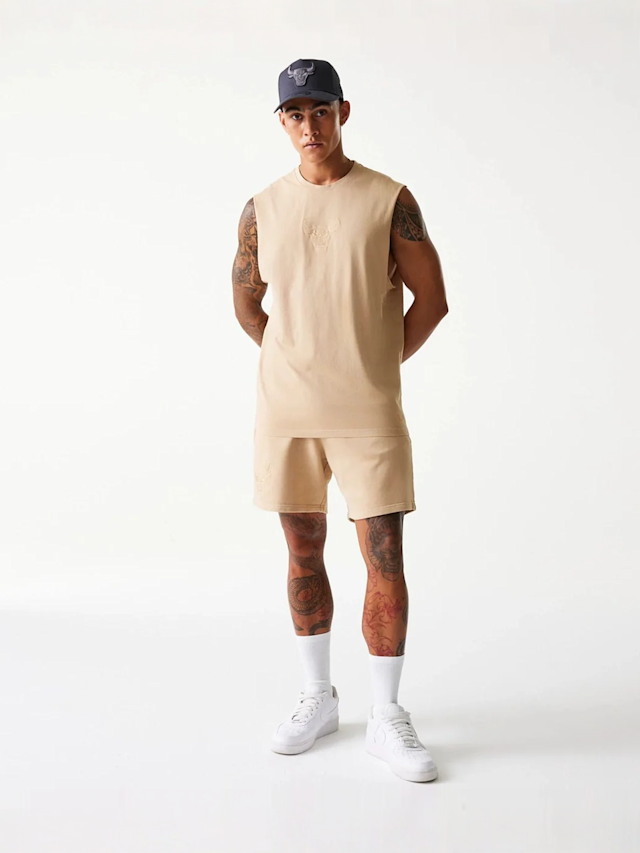 New Era, NBA Chicago Bulls Washed Tanktop, beige, Image 5 of 5