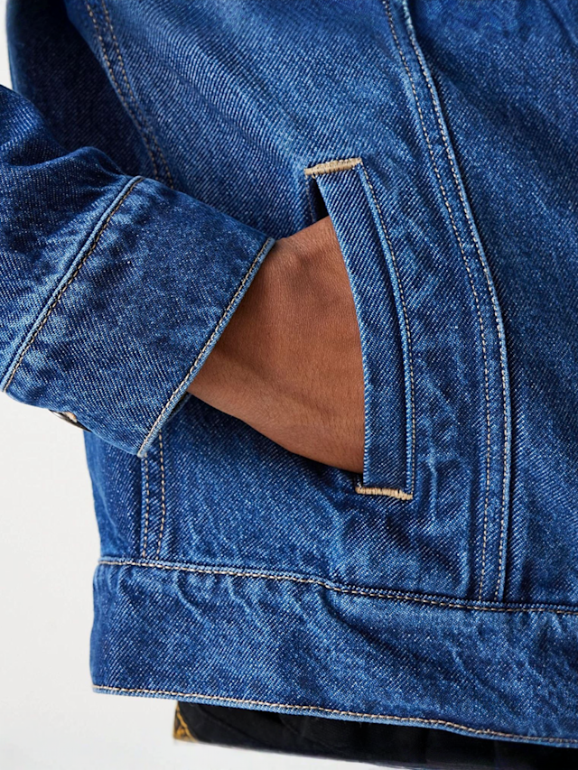 New Era, NFL Las Vegas Raiders Denim Jacket, blue, Image 5 of 5