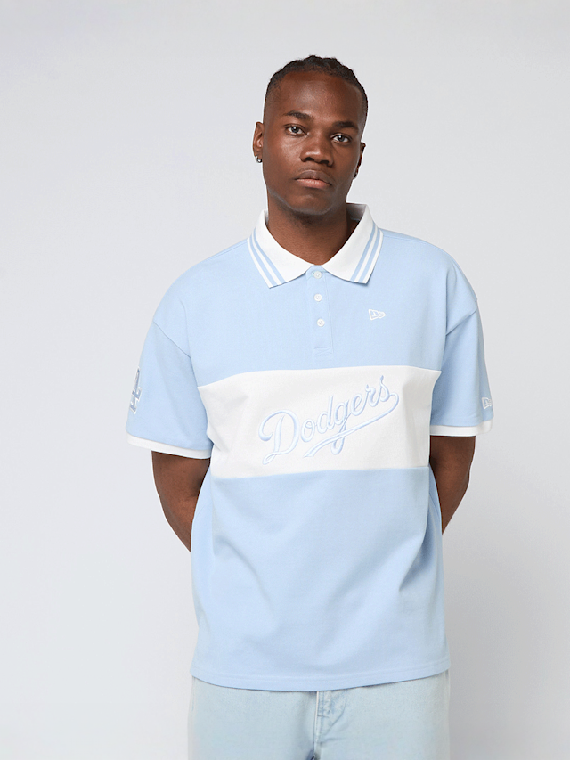 New Era, MLB Graphic Polo Los Angeles Dodgers PAB, blue, Image 1 of 7