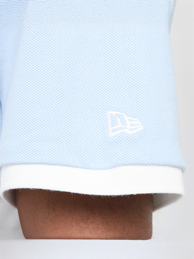 New Era, MLB Graphic Polo Los Angeles Dodgers PAB, blue, Image 6 of 7
