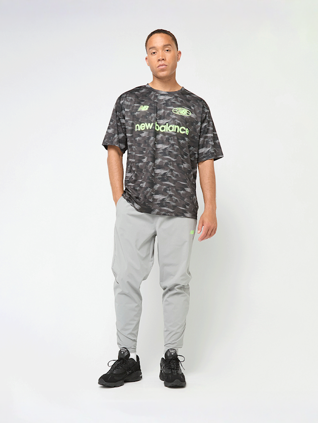 New Balance, Tenacity Stretch Woven Pant, grey, Image 6 of 6