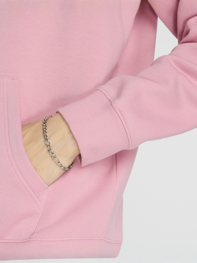 New Balance, Sport Essentials Fleece Hoodie, light pink, Image 4 of 4