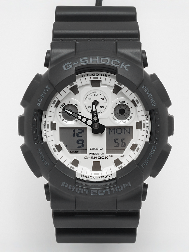 G-SHOCK, GA-100WD-1AER, zwart, Afbeelding 1 van 2