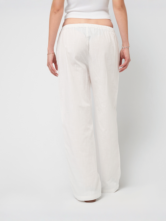 Decibel, Woven Relaxed Pants, white, Image 2 of 4