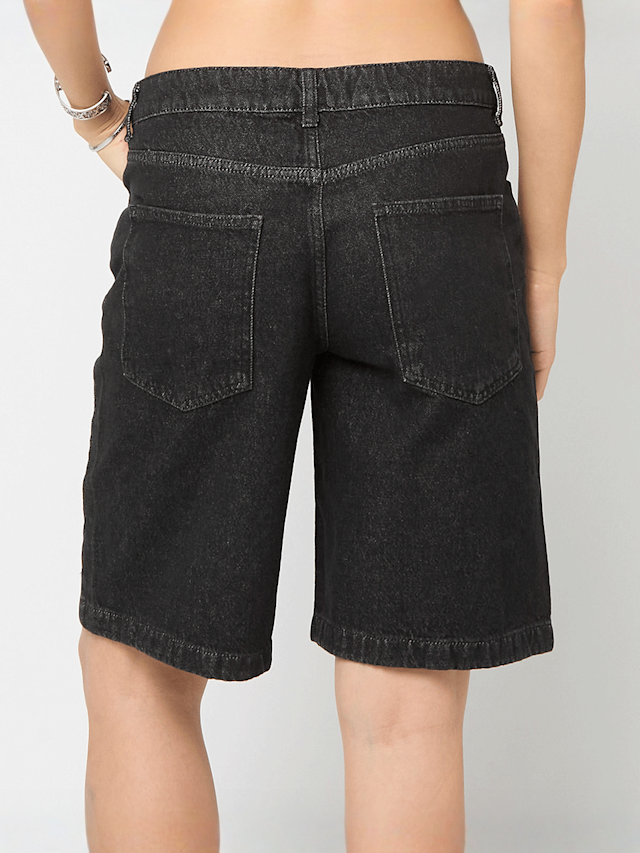 Decibel, Denim Shorts, zwart, Afbeelding 2 van 5