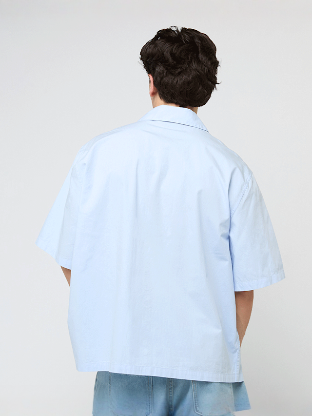 Decibel, Oversized Short Sleeve Shirt, blue, Image 2 of 3